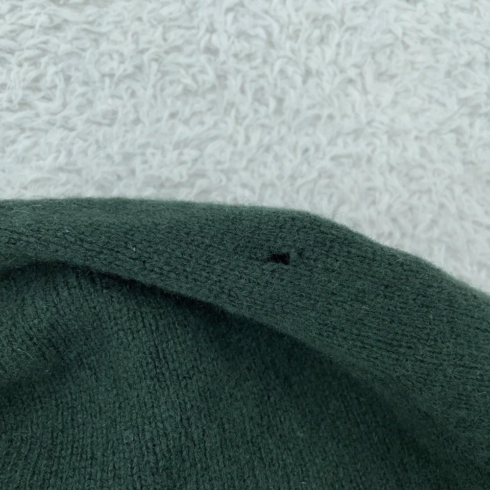 Vtg Woodstock International by Bernard Sweater Mens M Green Lambswool Cardigan‎